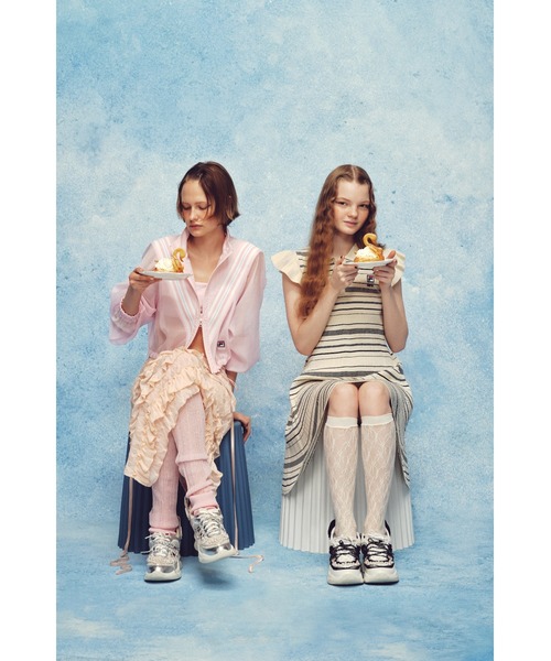 FURFUR（ファーファー）の「【FILAコラボ】トラックジャケット（その他アウター・レディース・ブラック/ホワイト/ピンク・FREE）」の12枚目の写真