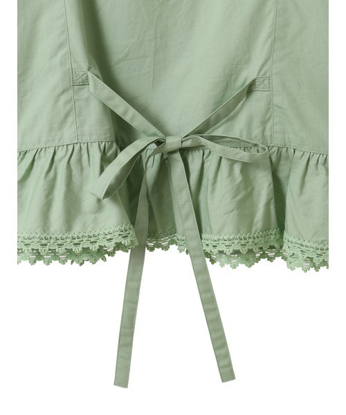 PINK HOUSE（ピンクハウス）の「フリル使いブラウス（シャツ/ブラウス・レディース・ピンク/ミント/キナリ/パープル/ブラック/ライトブルー・フリー）」の12枚目の写真