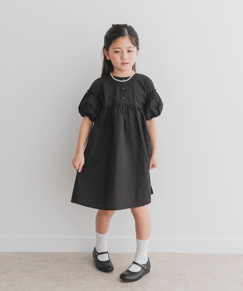 URBAN RESEARCH DOORS(アーバンリサーチドアーズ)の「サッカー2WAYワンピース(KIDS)(ワンピース・キッズ・ブルー/ブラック・135/120/105)」の8枚目の写真