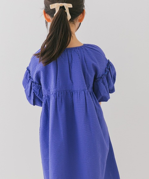 URBAN RESEARCH DOORS(アーバンリサーチドアーズ)の「サッカー2WAYワンピース(KIDS)(ワンピース・キッズ・ブルー/ブラック・135/120/105)」の19枚目の写真