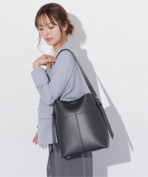 JILL by JILL STUART（ジルバイジルスチュアート）の「ウィークデイコレクション ベルトトート（トートバッグ・レディース・アイボリー/ブラック・FREE）」の4枚目の写真