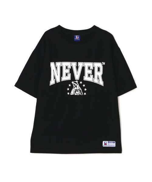 DANKE SCHON(ダンケシェーン)の「【WEB&DEPOT限定】DankeSchon/ダンケシェーン/16OE S/S TEE NEVER(Tシャツ/カットソー・レディース・ブラック/ホワイト・L/M/S)」の12枚目の写真