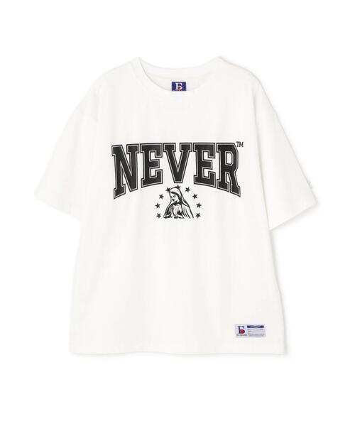 DANKE SCHON(ダンケシェーン)の「【WEB&DEPOT限定】DankeSchon/ダンケシェーン/16OE S/S TEE NEVER(Tシャツ/カットソー・レディース・ブラック/ホワイト・L/M/S)」の21枚目の写真