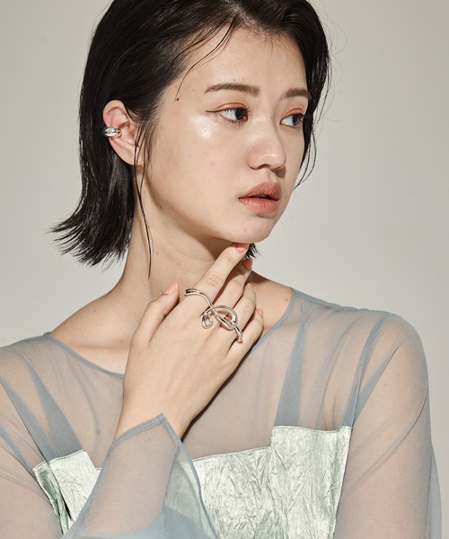 Twist Short ring | Soierie Online Store
