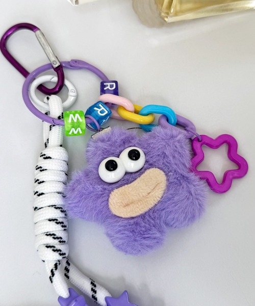 セール】【 NOLITA / ノリータ 】バッグチャーム ふわふわ 星 ユニーク