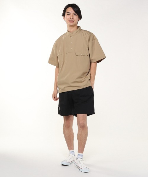 CHUMS（チャムス）の「CHUMS/チャムス ショーツ ワンポイント CH03-1360（その他パンツ・メンズ・ダークオリーブ/ブラック/ベージュ/ミント/コーラル・M/L/XL）」の12枚目の写真