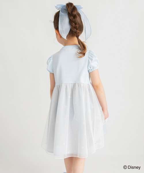 Disney(ディズニー)の「【DisneyCollection/ディズニーコレクション】半袖ワンピース(ワンピース・キッズ・サックスブルー/ラベンダー・110/90/120/130/100)」の16枚目の写真