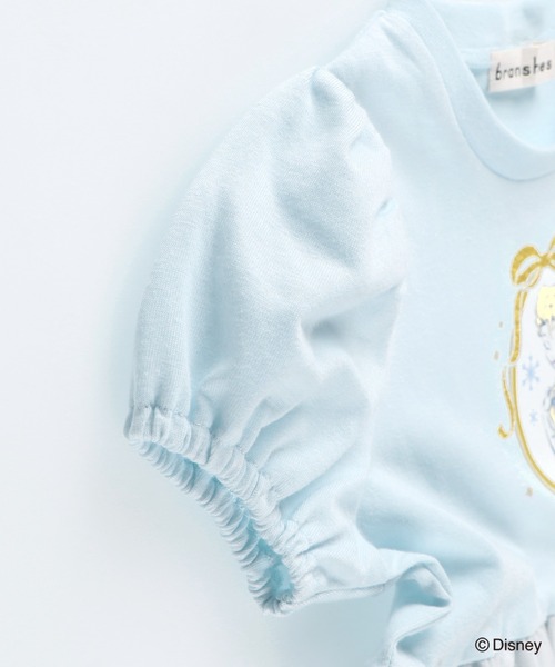 Disney(ディズニー)の「【DisneyCollection/ディズニーコレクション】半袖ワンピース(ワンピース・キッズ・サックスブルー/ラベンダー・110/90/120/130/100)」の4枚目の写真