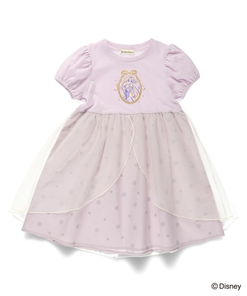 Disney(ディズニー)の「【DisneyCollection/ディズニーコレクション】半袖ワンピース(ワンピース・キッズ・サックスブルー/ラベンダー・110/90/120/130/100)」の8枚目の写真