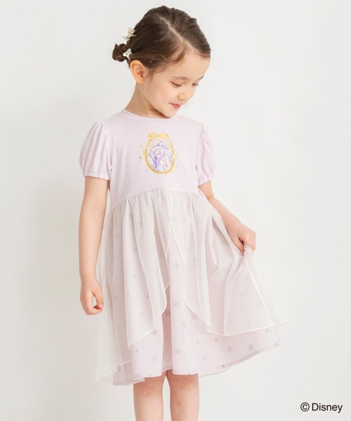 Disney(ディズニー)の「【DisneyCollection/ディズニーコレクション】半袖ワンピース(ワンピース・キッズ・サックスブルー/ラベンダー・110/90/120/130/100)」の11枚目の写真