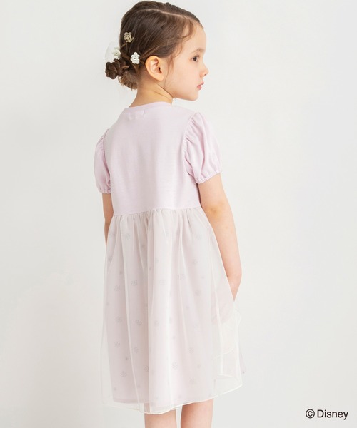Disney(ディズニー)の「【DisneyCollection/ディズニーコレクション】半袖ワンピース(ワンピース・キッズ・サックスブルー/ラベンダー・110/90/120/130/100)」の15枚目の写真