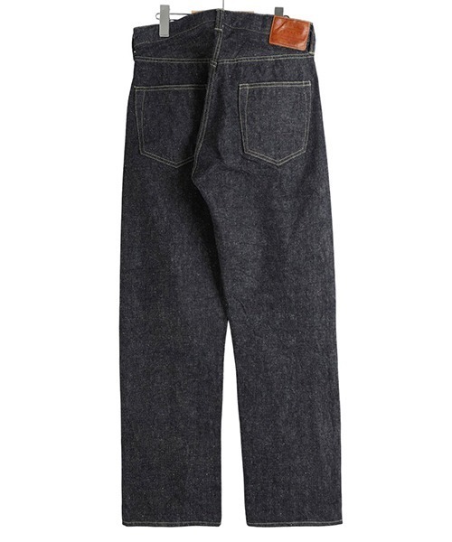 GOLD（ゴールド）の「東洋エンタープライズ GOLD / ゴールド：RECYCLED WASTE SUVIN COTTON YARN 14oz DENIM 5POCKET STRAIGHT PANTS：25A-GL42504A[MUS]（デニムパンツ・メンズ・ネイビー・M/S）」の11枚目の写真