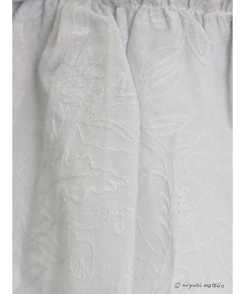 Samansa Mos2（サマンサ モスモス）の「【miyuki matsuo×Samansa Mos2】刺繍ベスト（ベスト・レディース・ブラック/グレー/オフホワイト・F）」の17枚目の写真