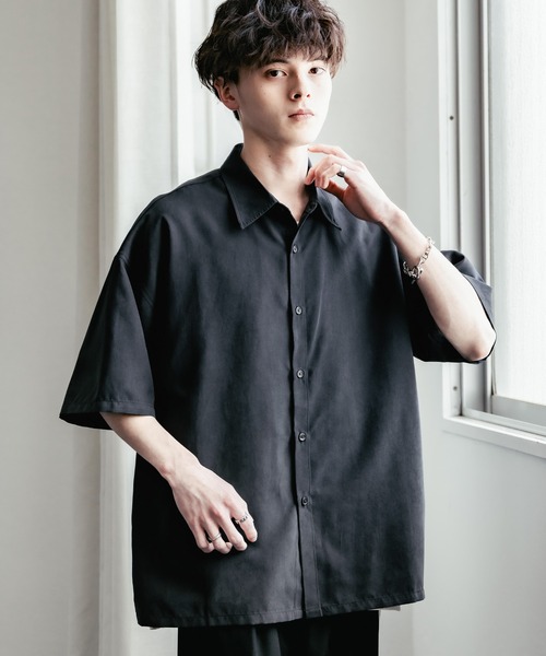 OUR our 撥水素材の半袖きれいめプルオーバー（接触冷感） 撥水素材の半袖きれいめプルオーバー（接触冷感） – OURHOME