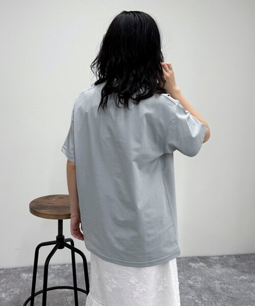 MARMOT(マーモット)の「【Marmot/マーモット】UNISEX Marmot For Life T-shirts(Tシャツ/カットソー・レディース・オフホワイト/ブラック/ライトグレー・FREE)」の7枚目の写真