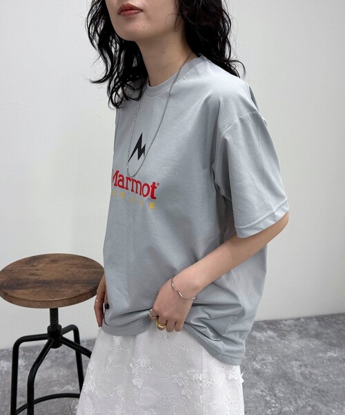 MARMOT(マーモット)の「【Marmot/マーモット】UNISEX Marmot For Life T-shirts(Tシャツ/カットソー・レディース・オフホワイト/ブラック/ライトグレー・FREE)」の8枚目の写真