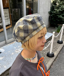 CIAOPANIC | チェックベレー帽(キャップ)