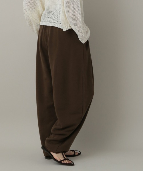 A part by（アパートバイ）の「スウェットカーブパンツ（スウェットパンツ・レディース・ライトグレー/ブラウン/ネイビー・FREE/TALL）」の17枚目の写真