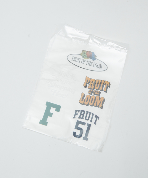 FRUIT OF THE LOOM（フルーツオブザルーム）の「【FRUIT OF THE LOOM/フルーツ オブ ザ ルーム】VINYL SHOULDER BAG & STICKER SEAL SET 80920900/バッグ/PVC素材（ショルダーバッグ・メンズ・ブラック/ブラウン/グリーン/オレンジ・フリー）」の10枚目の写真