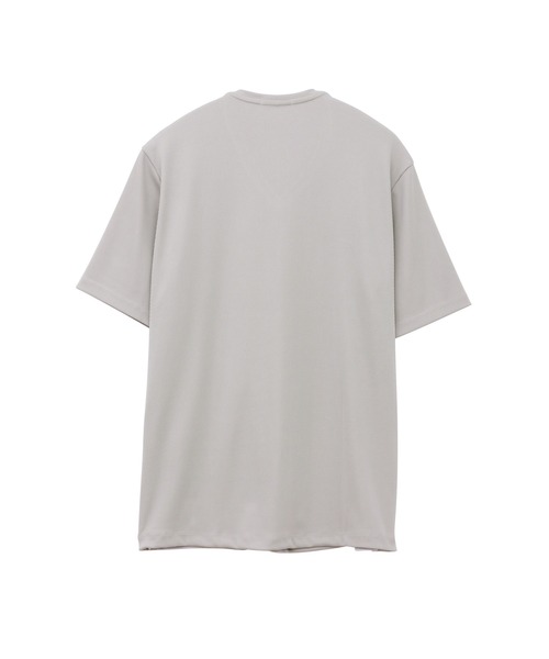 HIGH STREET（ハイストリート）の「ｼﾙｷｰﾘﾌﾞVﾈｯｸﾊﾝｿﾃﾞTCS（タンクトップ・メンズ・ホワイト/ブラック/ベージュ・L/LL/M）」の18枚目の写真