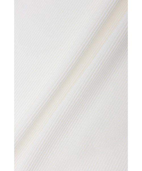 HIGH STREET（ハイストリート）の「ｼﾙｷｰﾘﾌﾞVﾈｯｸﾊﾝｿﾃﾞTCS（タンクトップ・メンズ・ホワイト/ブラック/ベージュ・L/LL/M）」の15枚目の写真