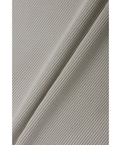 HIGH STREET（ハイストリート）の「ｼﾙｷｰﾘﾌﾞVﾈｯｸﾊﾝｿﾃﾞTCS（タンクトップ・メンズ・ホワイト/ブラック/ベージュ・L/LL/M）」の21枚目の写真