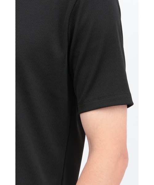 HIGH STREET（ハイストリート）の「ｼﾙｷｰﾘﾌﾞVﾈｯｸﾊﾝｿﾃﾞTCS（タンクトップ・メンズ・ホワイト/ブラック/ベージュ・L/LL/M）」の9枚目の写真