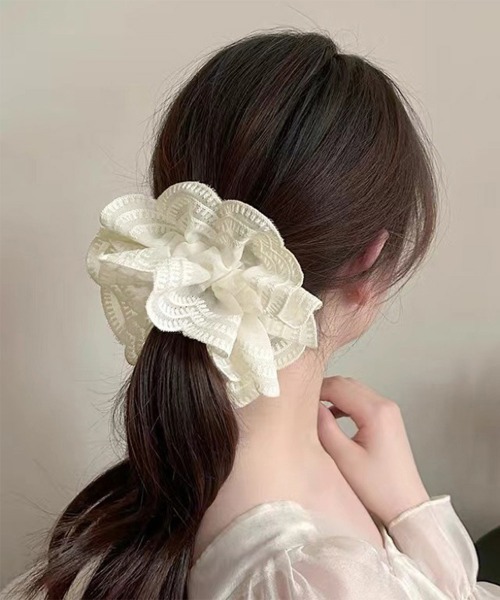 フレンチレトロ　韓国風　ヘアゴム　髪飾ag45 フレンチレトロ 韓国風 ヘアゴム 髪飾ag45