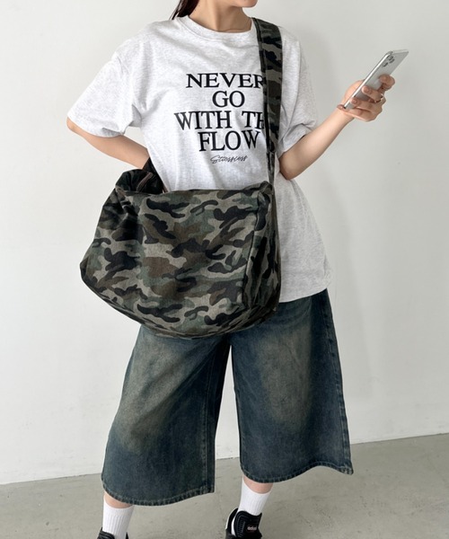 NASTYDOG 迷彩柄 ショルダーバッグ セール】迷彩柄キャンバスショルダーバッグ（ショルダーバッグ