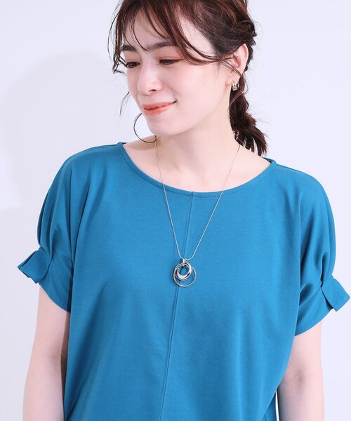 SHOO・LA・RUE（シューラルー）の「ボリュームワントップネックレス（ネックレス・レディース・ピンクゴールド/ゴールド/シルバー・00）」の4枚目の写真