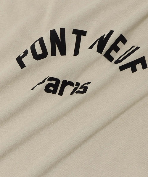 blanc basque（ブランバスク）の「BLANC basque / ロゴ Tシャツ《ESTNATION EXCLUSIVE》（Tシャツ/カットソー・レディース・ホワイト/ブラック/ライトベージュ・38）」の5枚目の写真