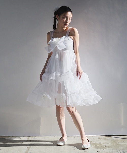 lilLilly リルリリー Pain ペイン ワンピース 半袖