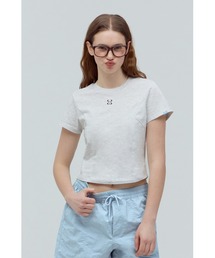 codegraphy（コードグラフィー）の「(Woman) Symbol Crop Short Sleeve T-Shirt CBEUWTS501（Tシャツ/カットソー）」