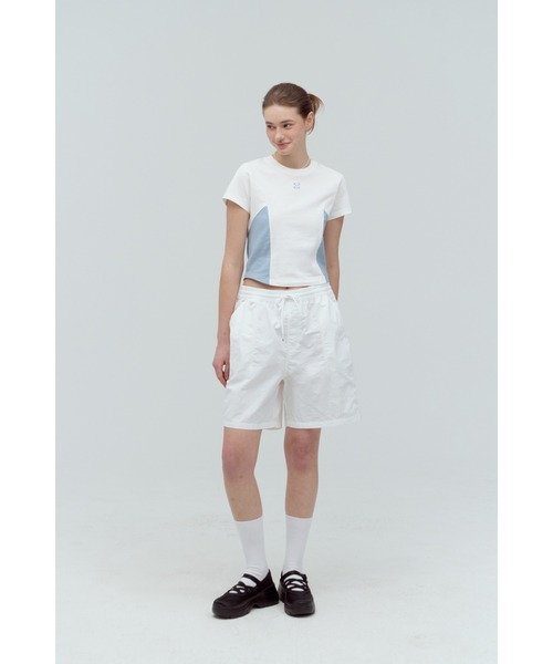 codegraphy(コードグラフィー)の「(Woman) Symbol Crop Short Sleeve T-Shirt CBEUWTS501(Tシャツ/カットソー・メンズ・オフホワイト/杢グレー/スカイブルー/ミント/チャコール/ホワイト/ブラック・MEDIUM/SMALL)」の11枚目の写真