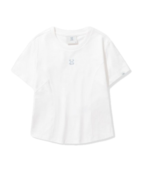 codegraphy(コードグラフィー)の「(Woman) Symbol Crop Short Sleeve T-Shirt CBEUWTS501(Tシャツ/カットソー・メンズ・オフホワイト/杢グレー/スカイブルー/ミント/チャコール/ホワイト/ブラック・MEDIUM/SMALL)」の21枚目の写真
