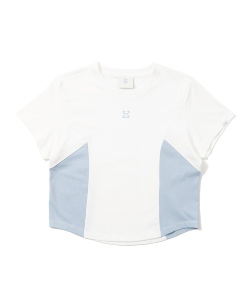 codegraphy(コードグラフィー)の「(Woman) Symbol Crop Short Sleeve T-Shirt CBEUWTS501(Tシャツ/カットソー・メンズ・オフホワイト/杢グレー/スカイブルー/ミント/チャコール/ホワイト/ブラック・MEDIUM/SMALL)」の22枚目の写真