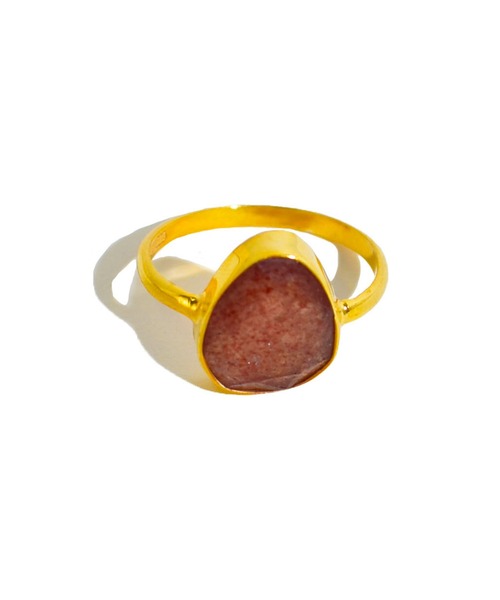 les bonbon(ルボンボン)の「【les bon bon】mistero ring/ミステロ リング BOB554 ※(リング・レディース・ピンク/ゴールド/ブラック・9/11/13/15 )」の6枚目の写真