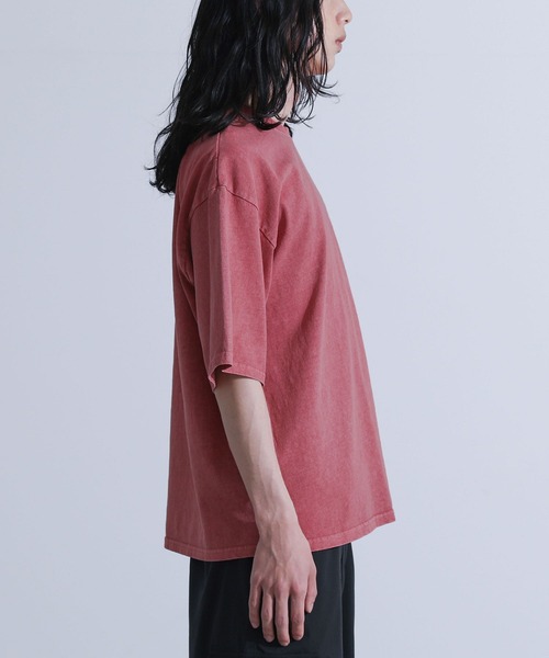 MDR(エムディアール)の「ワンポイントフラワー刺繍半袖Tシャツ(Tシャツ/カットソー・メンズ・ブラック/レッド/アイボリー・L/M)」の15枚目の写真