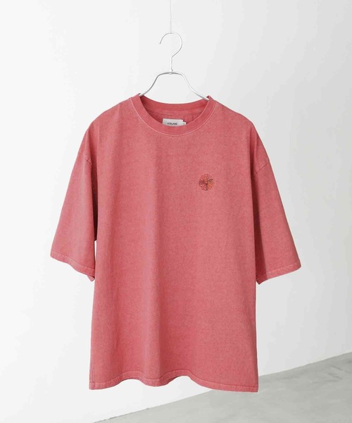 日本未入荷★韓国人気 フラワーポイントオーバーフィットTシャツ セール35%OFF】ワンフォークロージング 1111clothing 【 Laufer