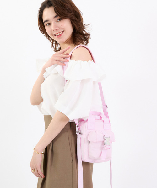 PUFFY MINI BAG マシュマロピンク（ショルダーバッグ