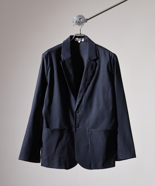 EVOLUTION(エボリューション)の「Shiny setup suit / 光沢が上品なセットアップスーツ unisex(セットアップ・メンズ・ブラック/ベージュ/ブラック系1/ネイビー・3L/2L/M/L)」の6枚目の写真