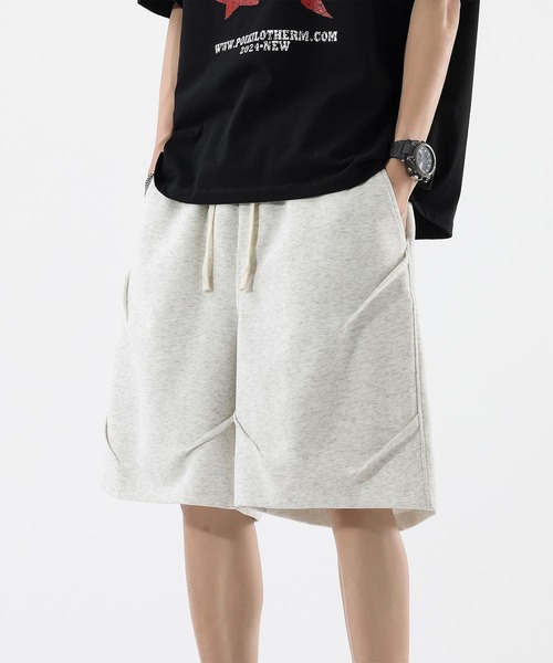 aimoha(アイモハ)の「リラックスショートパンツ(その他パンツ・メンズ・ホワイト/グレー/ブラック・LARGE/MEDIUM/X-LARGE)」の1枚目の写真