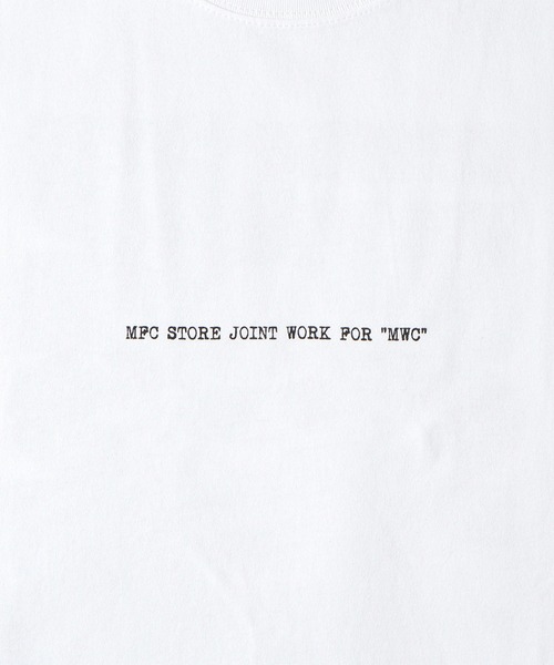 MFC STORE（エムエフシーストア）の「MFC STORE JOINT WORK FOR ”MWC” #2（Tシャツ/カットソー・メンズ・ホワイト/チャコール/ブラック・XS/S/M/L/XL/XXL）」の7枚目の写真