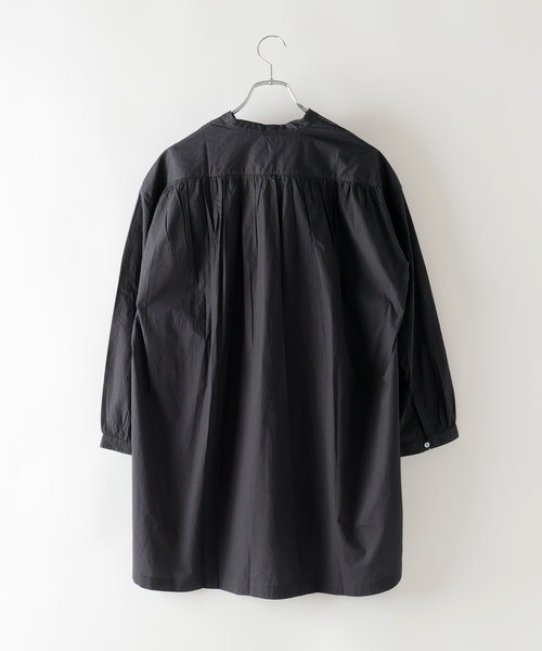 EDIFICE（エディフィス）の「India make(インディア メイク) ポプリン エンブロイダリ― バンドシャツ（シャツ/ブラウス・メンズ・ホワイト/スミクロ・SMALL/MEDIUM/LARGE）」の18枚目の写真