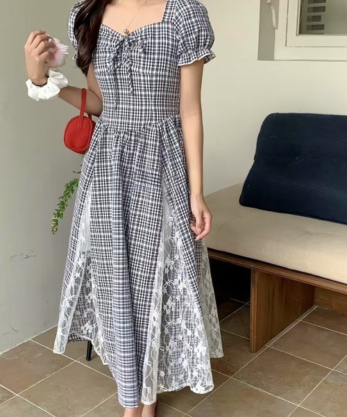 ピンクハウス バルーン袖がcute♡ダイヤドットワンピースd(^_^o) ピンクハウス バルーン袖がcute♡ダイヤドットワンピースd(^_^o