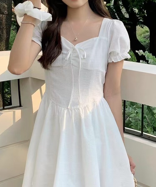 ピンクハウス バルーン袖がcute♡ダイヤドットワンピースd(^_^o) ピンクハウス バルーン袖がcute♡ダイヤドットワンピースd(^_^o
