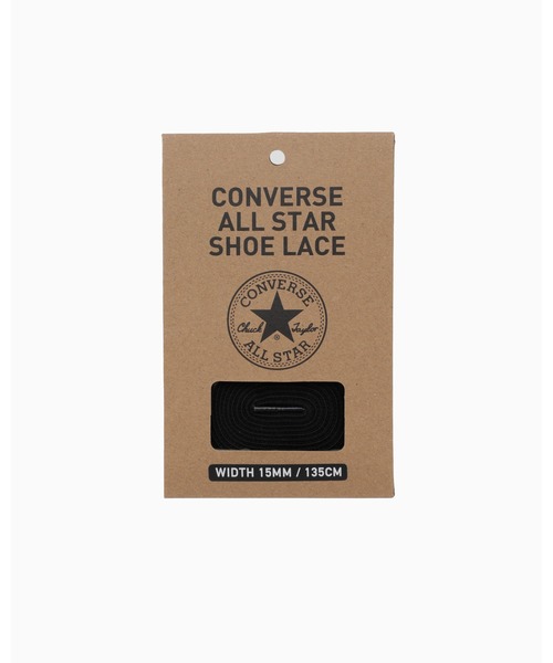 CONVERSE(コンバース)の「FAT SHOE LACE / ファット シューレース(シューズアクセサリー・レディース・ブラック・3/5/7/9/11)」の1枚目の写真