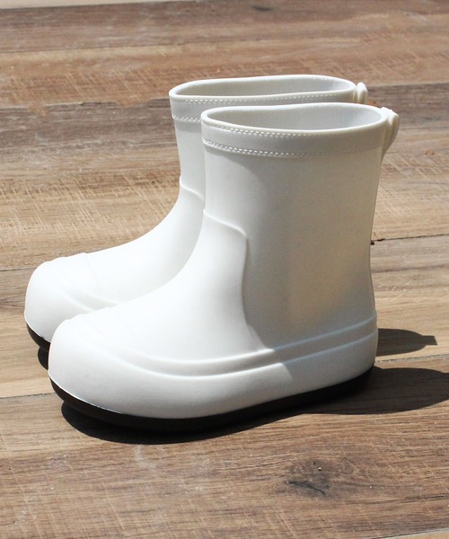 セール】キッズ 長靴 厚底風 ラバーレインブーツ（レインシューズ