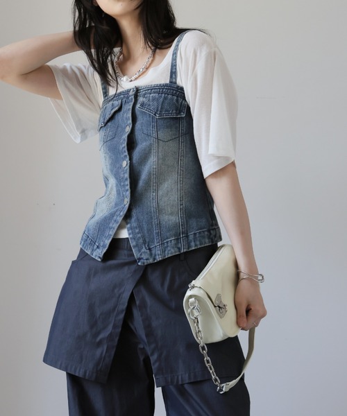 Ulysses（ユリシス）の「チェーンショルダーミニバッグ（ショルダーバッグ・レディース・ブラウン/ダークブラウン/ホワイト/ブラック・F）」の22枚目の写真