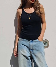 esutoreja | ユーネックリブタンクトップ(タンクトップ)
